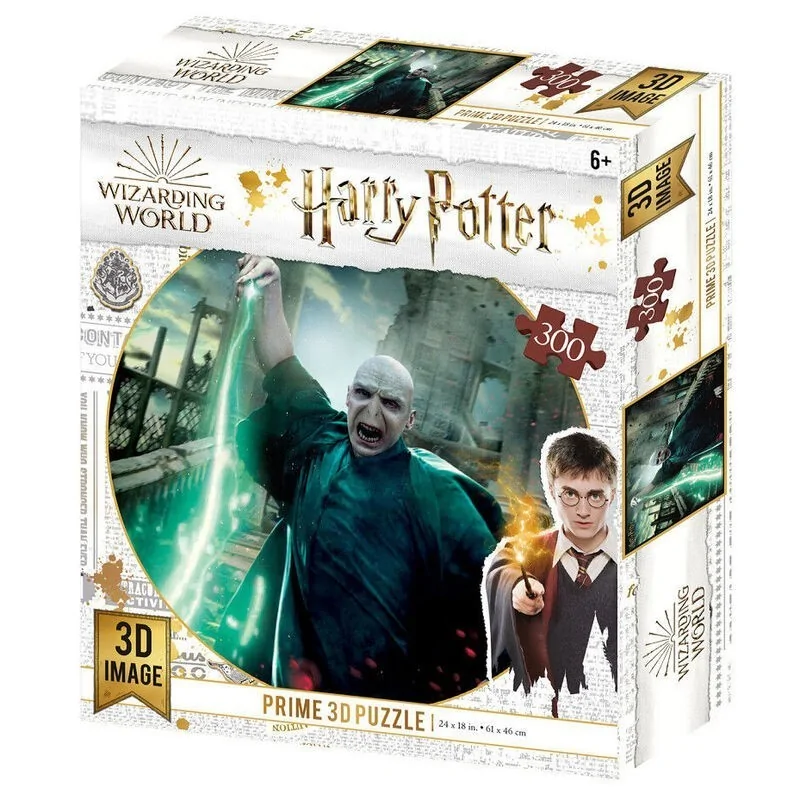 Puzzle Lenticular Voldemort Harry Potter 300pzs de PRIME 3D en Otros | La Cueva Roja