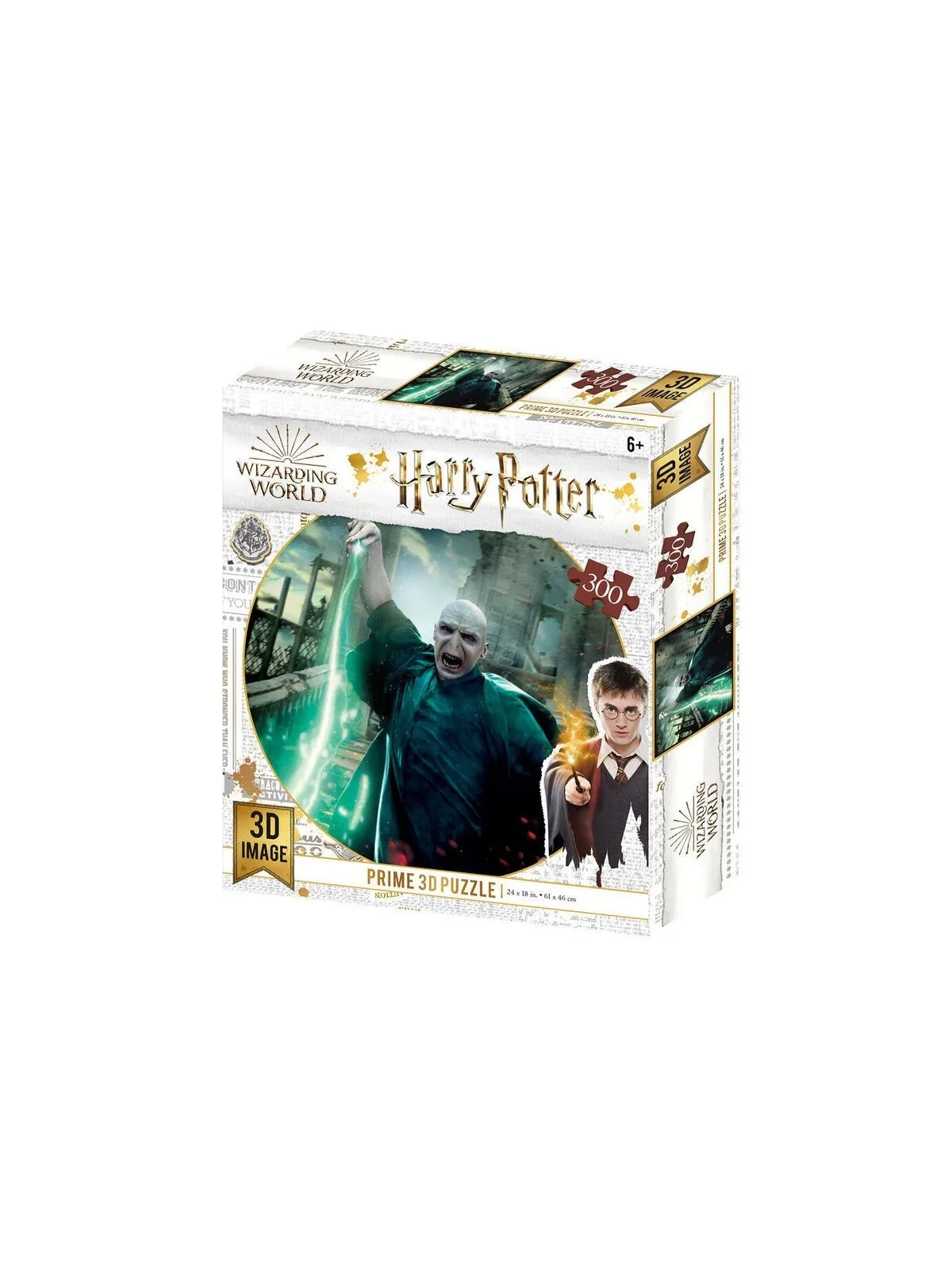 Puzzle Lenticular Voldemort Harry Potter 300pzs de PRIME 3D en Otros | La Cueva Roja