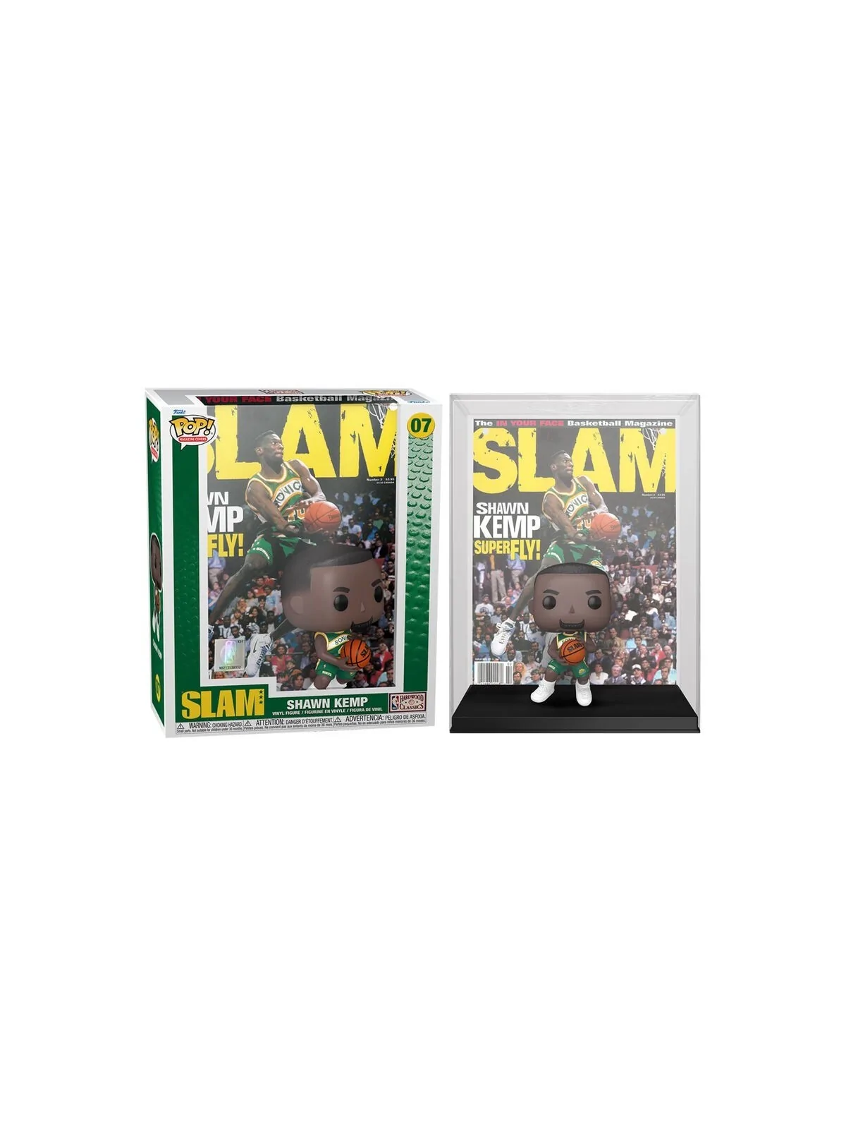 Funko POP! NBA SLAM Shawn Kemp (07) de Funko en Funko Pop | La Cueva Roja