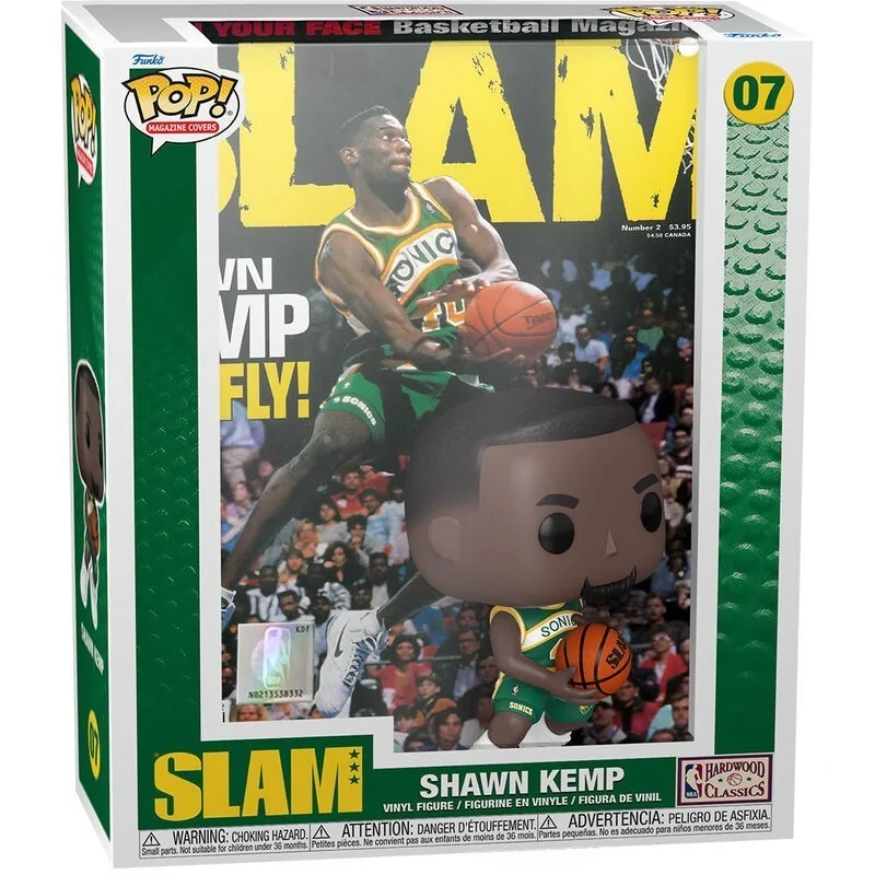 Funko POP! NBA SLAM Shawn Kemp (07) de Funko en Funko Pop | La Cueva Roja