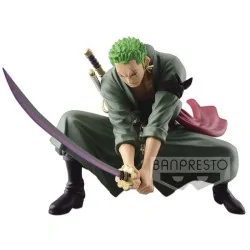 Figura Scultures Big Zoukeio 4 Zoro One Piece 13cm de Banpresto en Figuras - Estatuas | La Cueva Roja