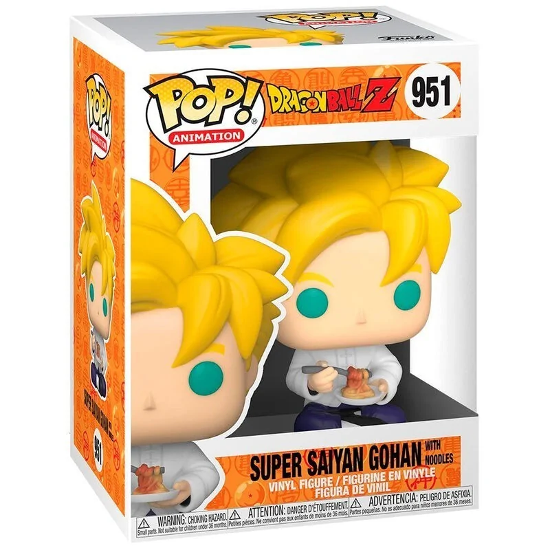 Funko POP! Dragon Ball Z Serie 9 Super Saiyan Gohan with Noodles (951) de Funko en Funko Pop | La Cueva Roja