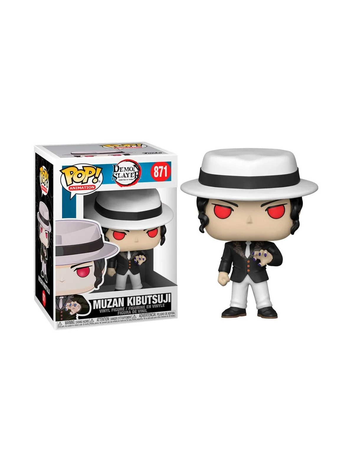 Funko POP! Demon Slayer Kimetsu No Yaiba Muzan Kibutsuji (871) de Funko en Funko Pop | La Cueva Roja