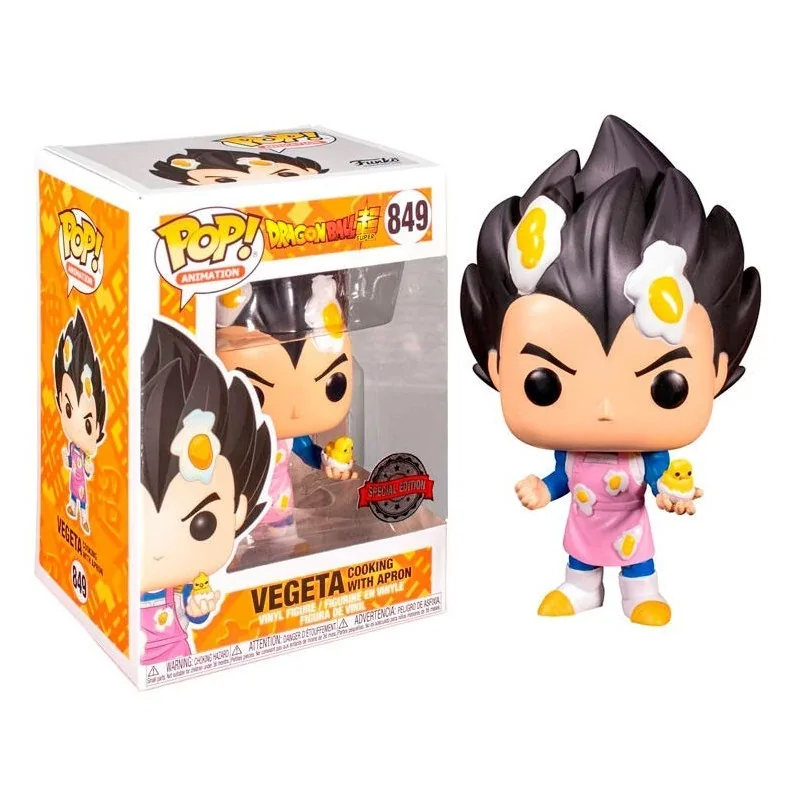 Funko POP! Dragon Ball Super Vegeta Cooking with Apron Exclusive (849) de Funko en Funko Pop | La Cueva Roja