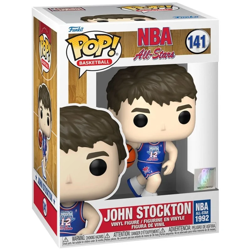 Funko POP! NBA All Star John Stockton 1992 (141) de Funko en Funko Pop | La Cueva Roja