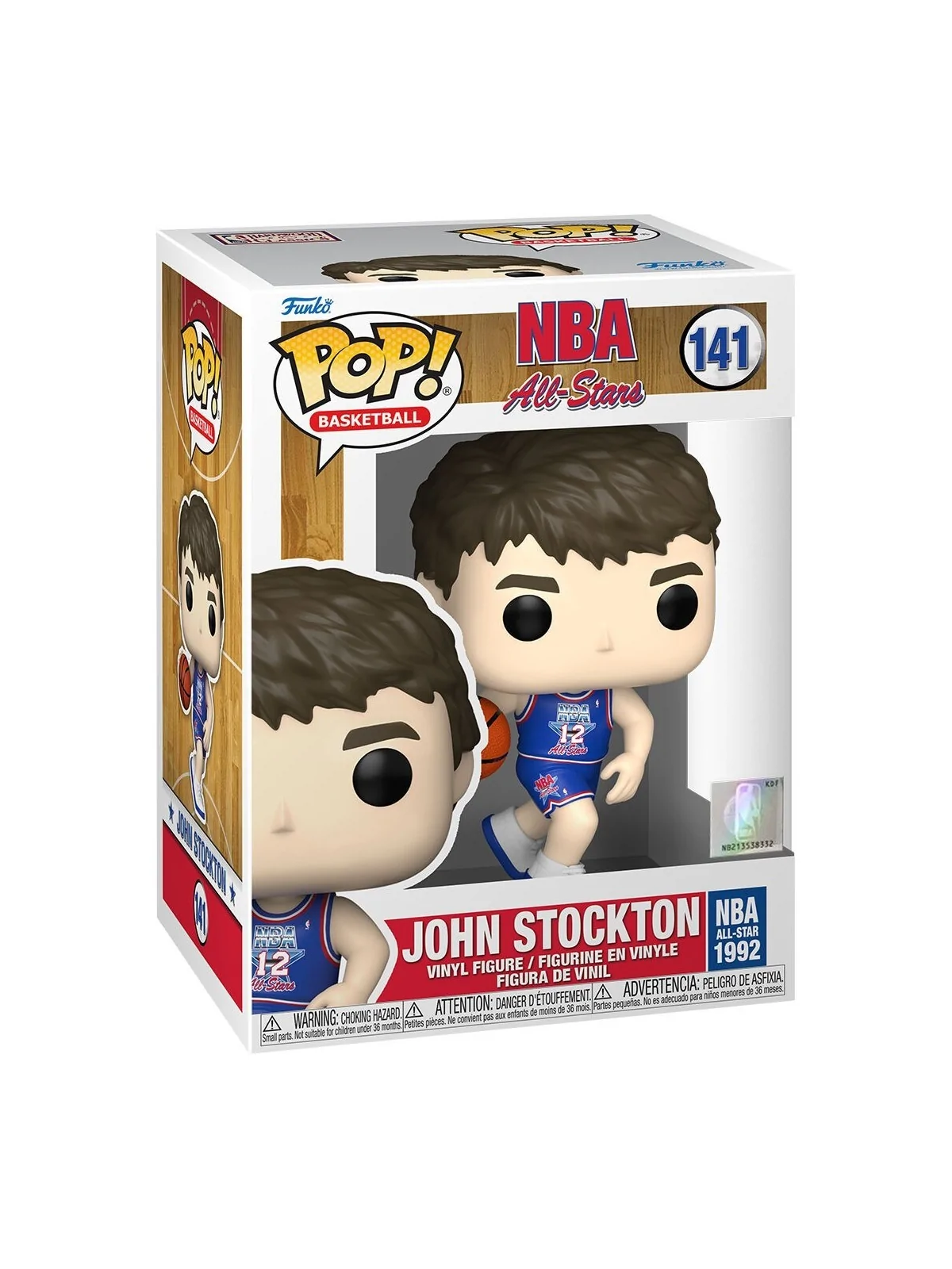 Funko POP! NBA All Star John Stockton 1992 (141) de Funko en Funko Pop | La Cueva Roja