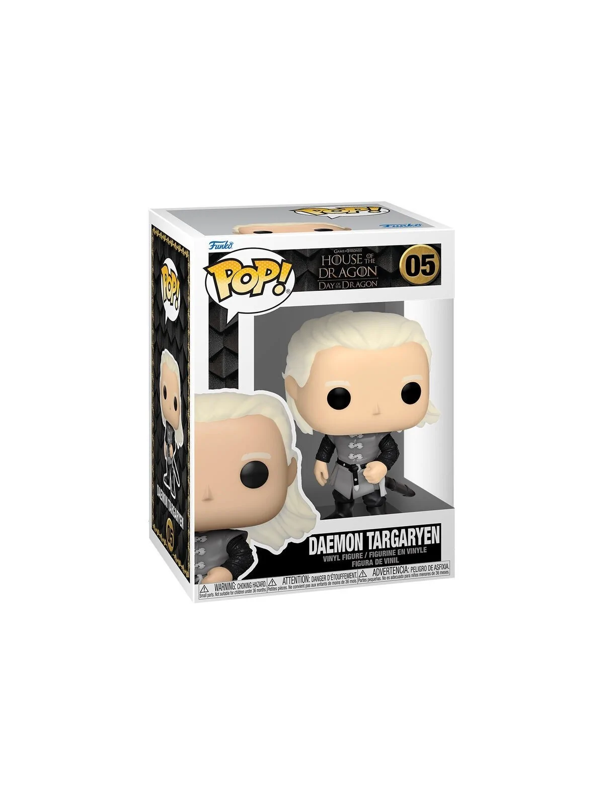 Funko POP! Juego de Tronos La Casa del Dragon Daemon Targaryen (05) de Funko en Funko Pop | La Cueva Roja