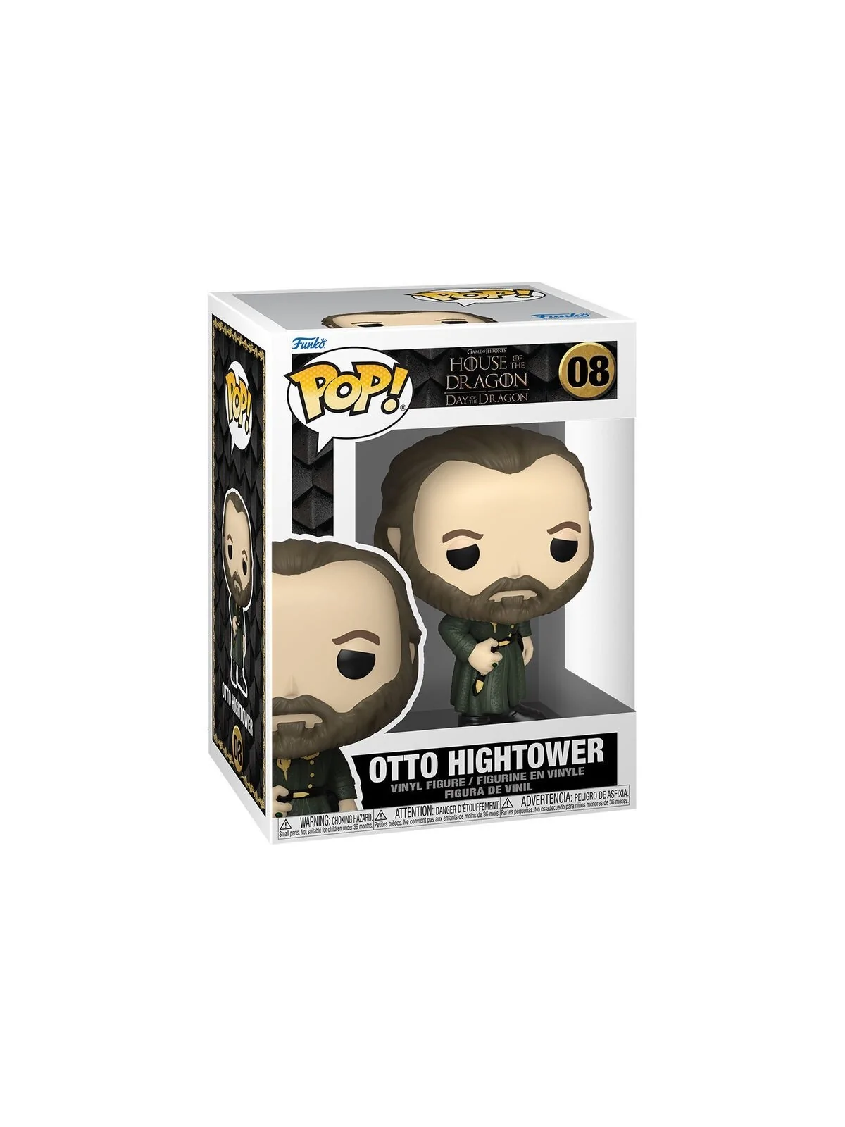 Funko POP! Juego de Tronos La Casa del Dragon Otto Hightower (08) de Funko en Funko Pop | La Cueva Roja