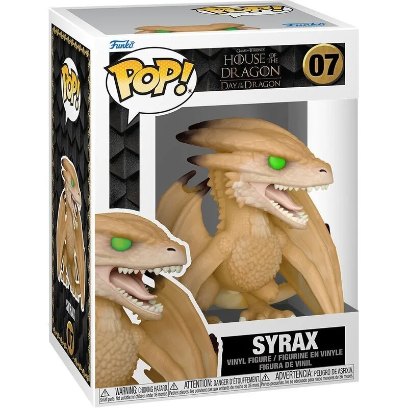Funko POP! Juego de Tronos La Casa del Dragon Syrax (07) de Funko en Funko Pop | La Cueva Roja