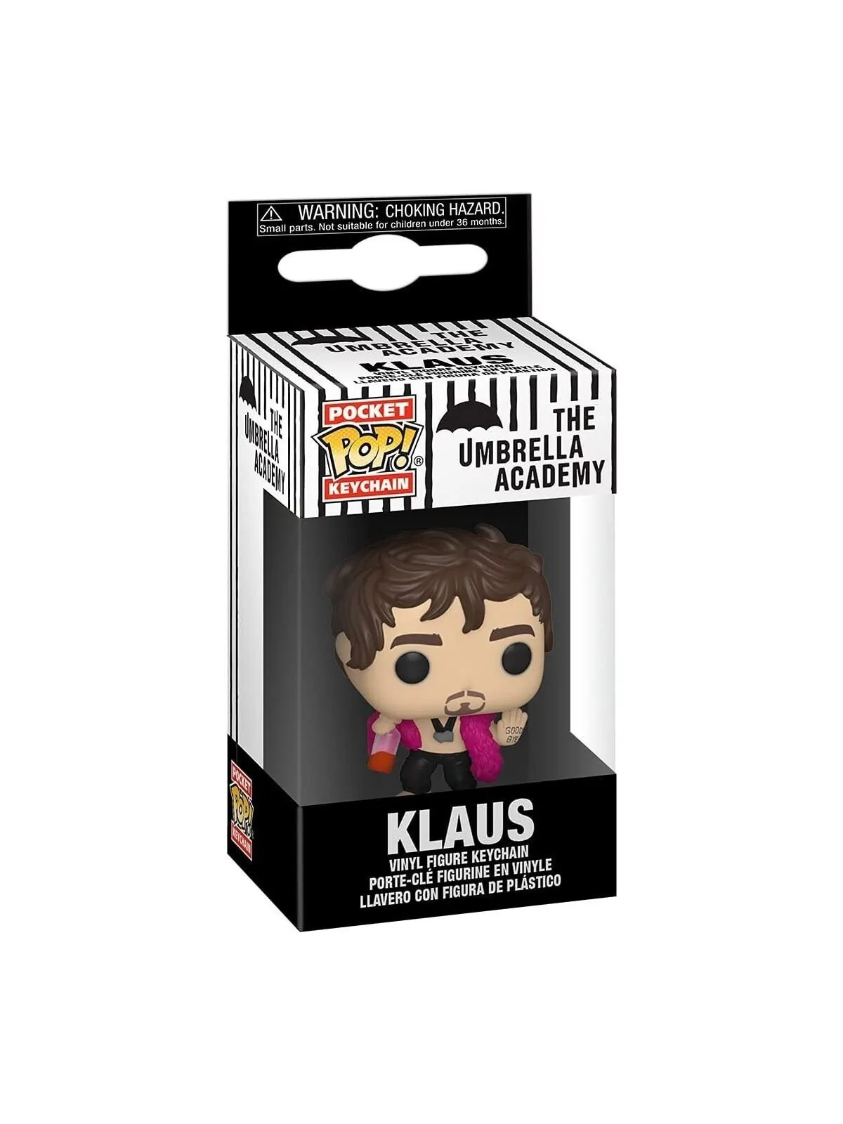 Llavero Funko Pocket POP! Umbrella Academy Klaus de Funko en Colgantes - Llaveros | La Cueva Roja
