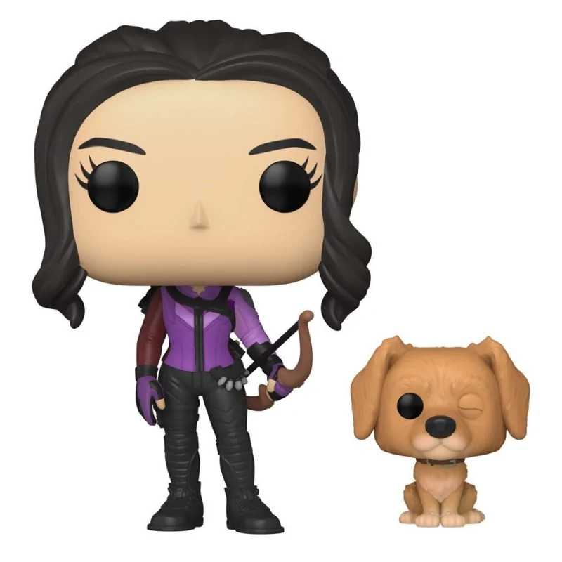 Funko POP! Marvel Hawkeye Kate Bishop Lucky the Pizza Dog (1212) de Funko en Funko Pop | La Cueva Roja