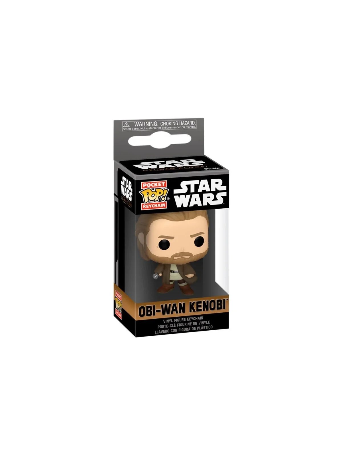 Llavero Funko Pocket POP! Star Wars Obi-Wan de Funko en Colgantes - Llaveros | La Cueva Roja