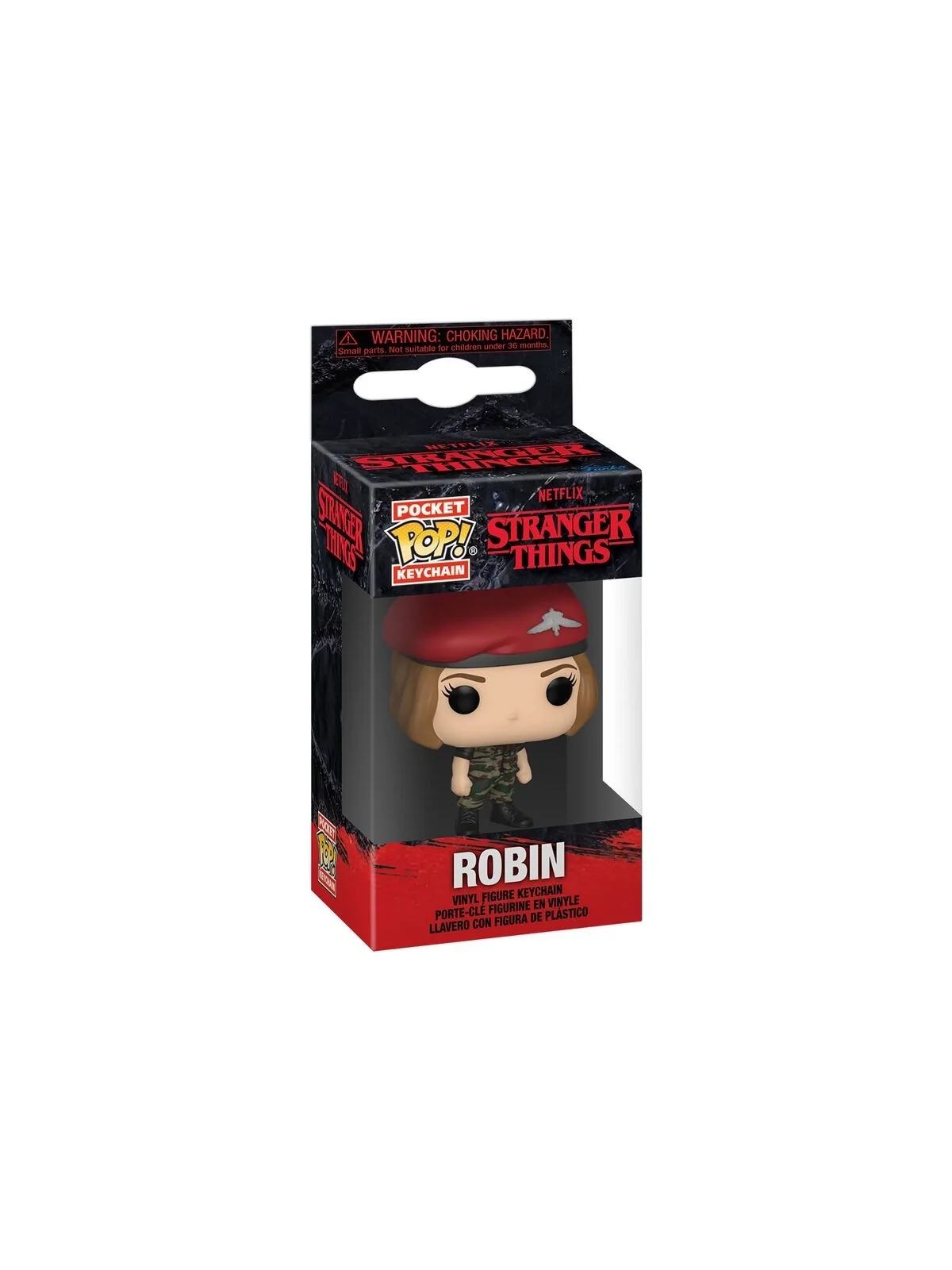 Llavero Funko Pocket POP! Stranger Things Hunter Robin de Funko en Colgantes - Llaveros | La Cueva Roja