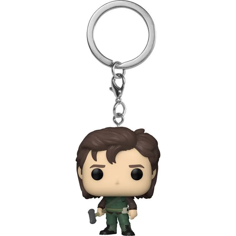 Llavero Funko Pocket POP! Stranger Things Hunter Steve de Funko en Colgantes - Llaveros | La Cueva Roja