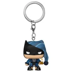 Llavero Funko Pocket POP! DC Comics Holiday Batman Exclusive de Funko en Colgantes - Llaveros | La Cueva Roja