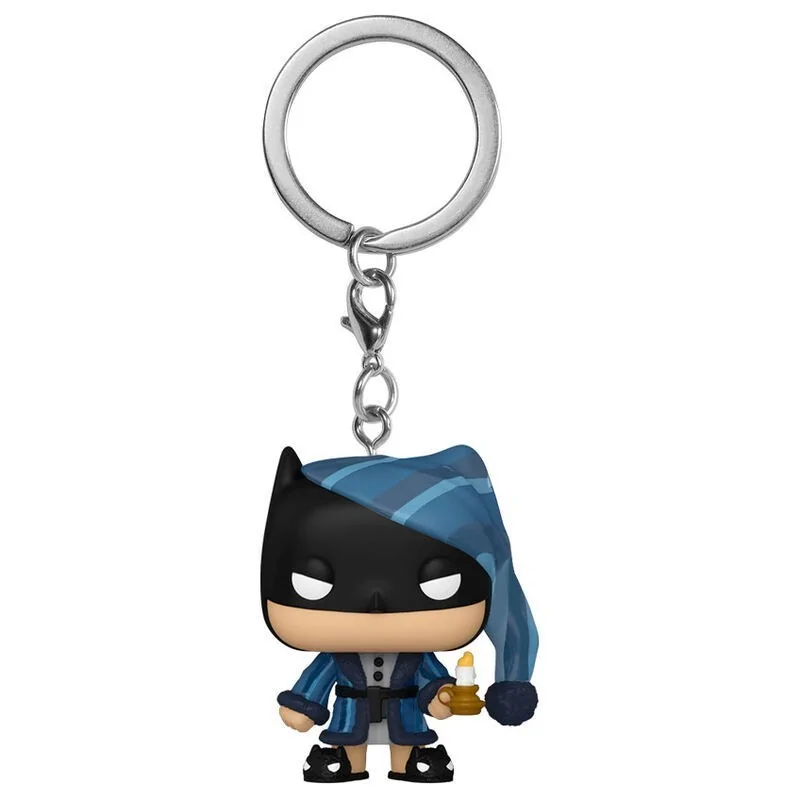 Llavero Funko Pocket POP! DC Comics Holiday Batman Exclusive de Funko en Colgantes - Llaveros | La Cueva Roja