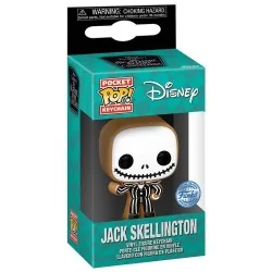 Llavero Funko Pocket POP! Disney Pesadilla Antes de Navidad Jack Skellington Gingerbread Exclusive de Funko en Colgantes - Llave