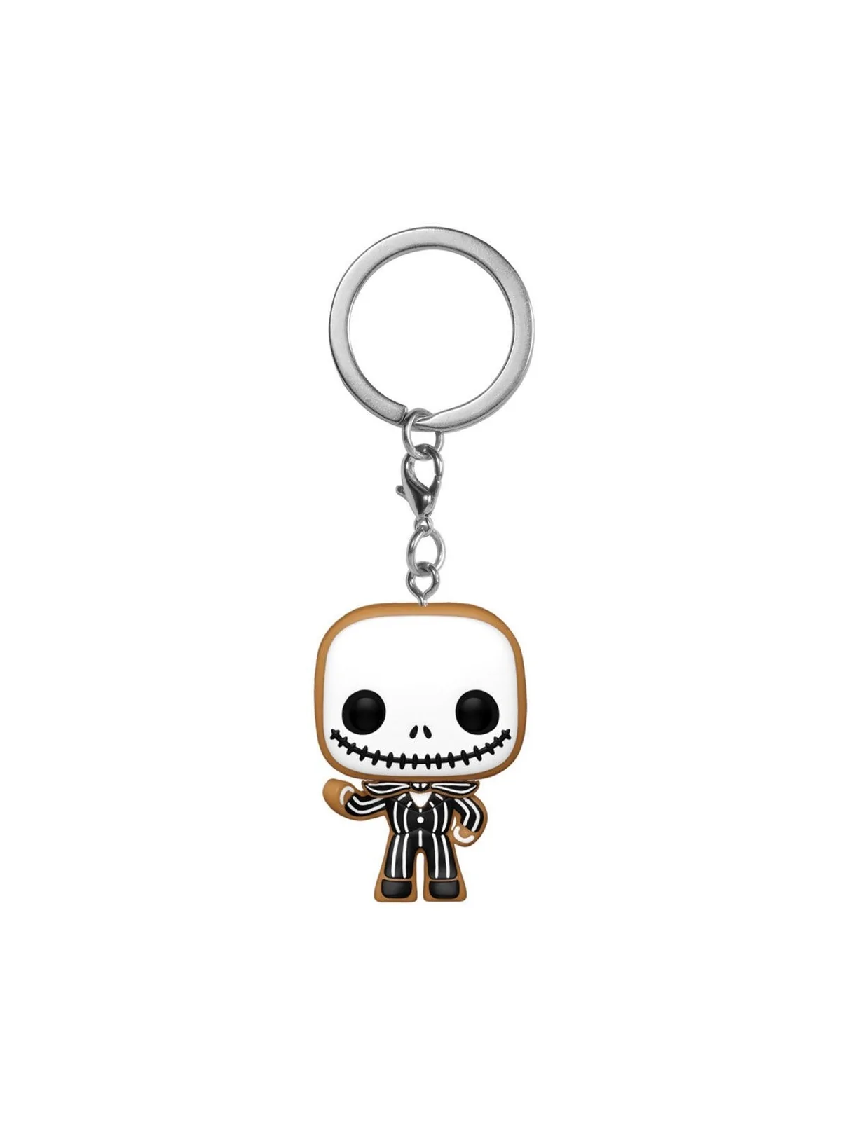 Llavero Funko Pocket POP! Disney Pesadilla Antes de Navidad Jack Skellington Gingerbread Exclusive de Funko en Colgantes - Llave