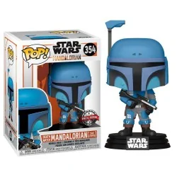 Funko POP! Star Wars Mandalorian Death Watch Mandalorian Two Stripes Exclusive (354) de Funko en Funko Pop | La Cueva Roja