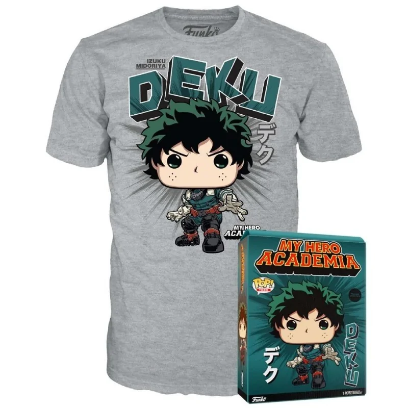 Camiseta Deku Tee My Hero Academia de Funko en Ropa | La Cueva Roja