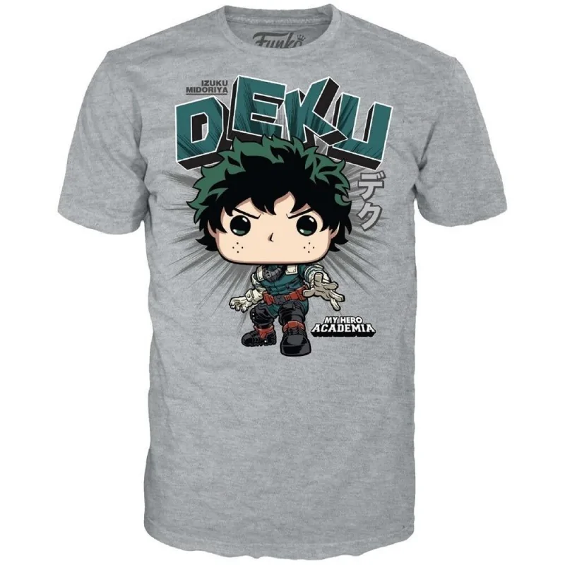 Camiseta Deku Tee My Hero Academia de Funko en Ropa | La Cueva Roja
