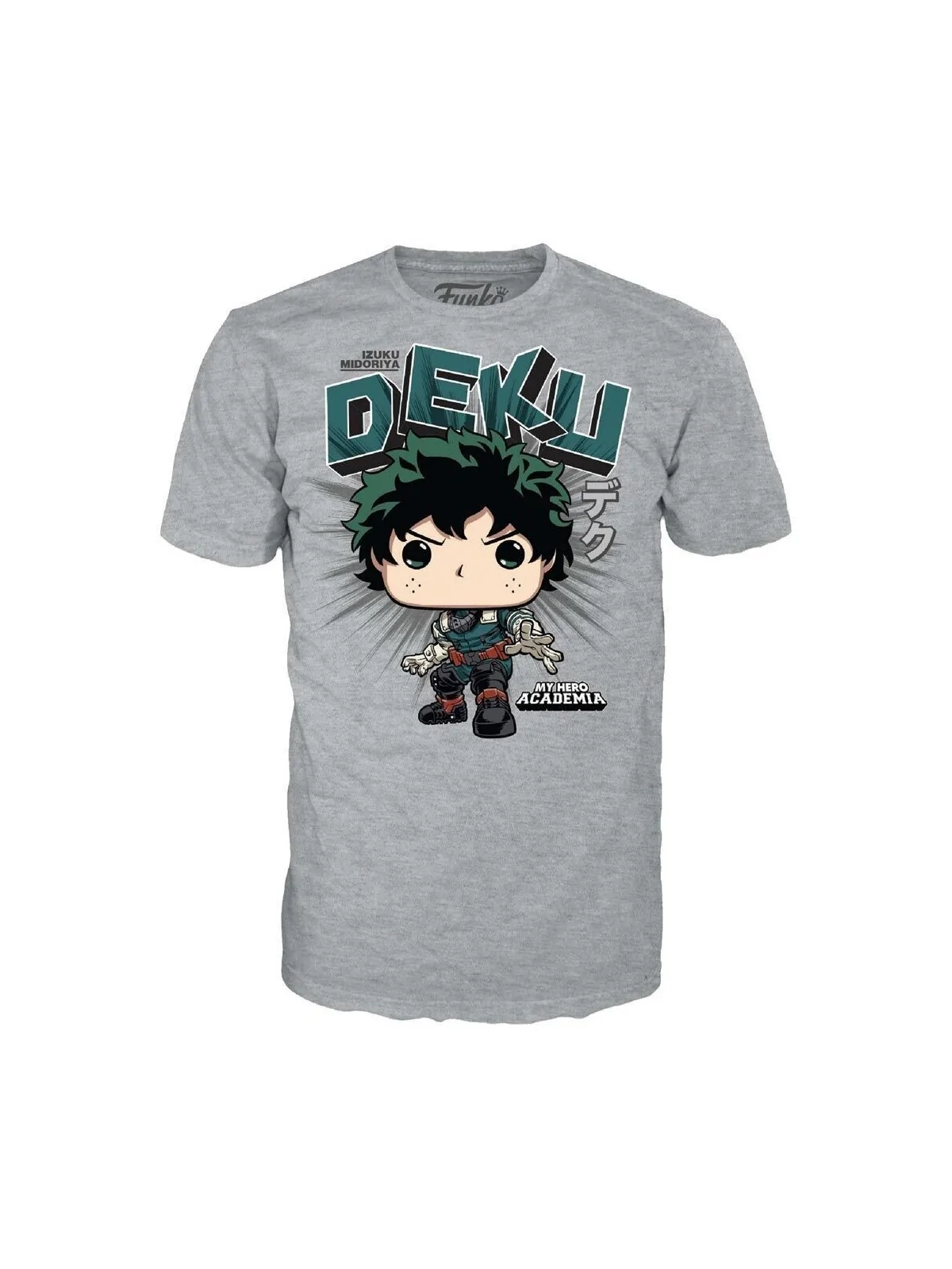 Camiseta Deku Tee My Hero Academia de Funko en Ropa | La Cueva Roja