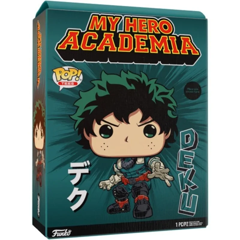 Camiseta Deku Tee My Hero Academia de Funko en Ropa | La Cueva Roja