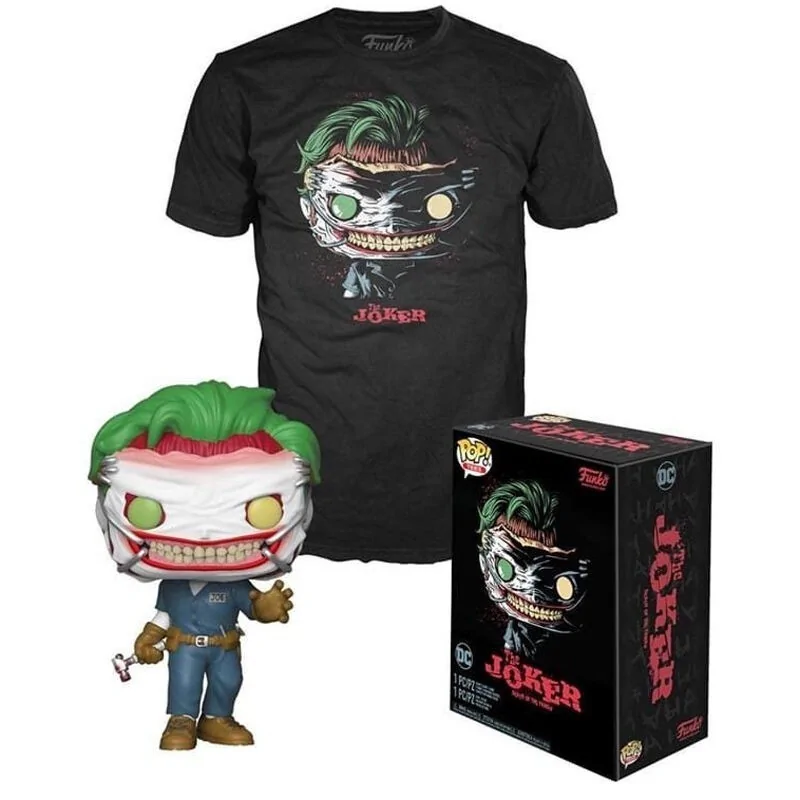 Set Funko POP! & Tee DC Comics The Joker Exclusive de Funko en Funko Pop | La Cueva Roja