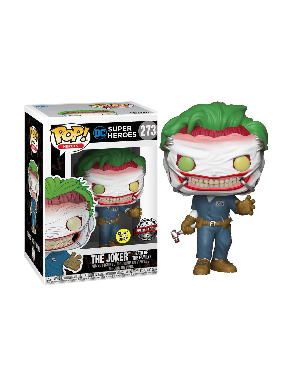 Set Funko POP! & Tee DC Comics The Joker Exclusive de Funko en Funko Pop | La Cueva Roja