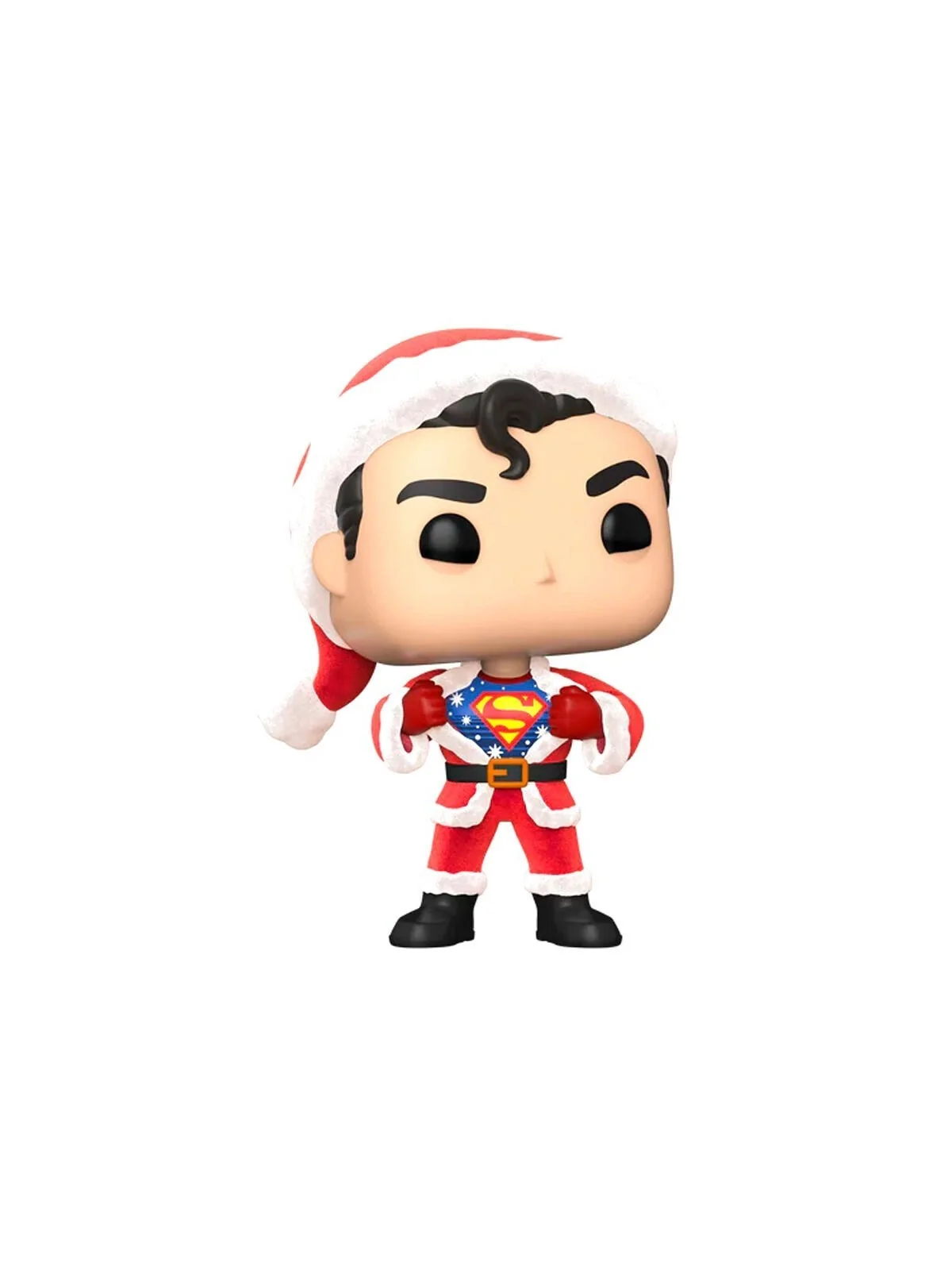 Set Funko POP! & Tee DC Comics Superman Exclusive Flocked de Funko en Ropa | La Cueva Roja