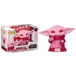 Funko POP! Star Wars Valentines Grogu (493) de Funko en Funko Pop | La Cueva Roja