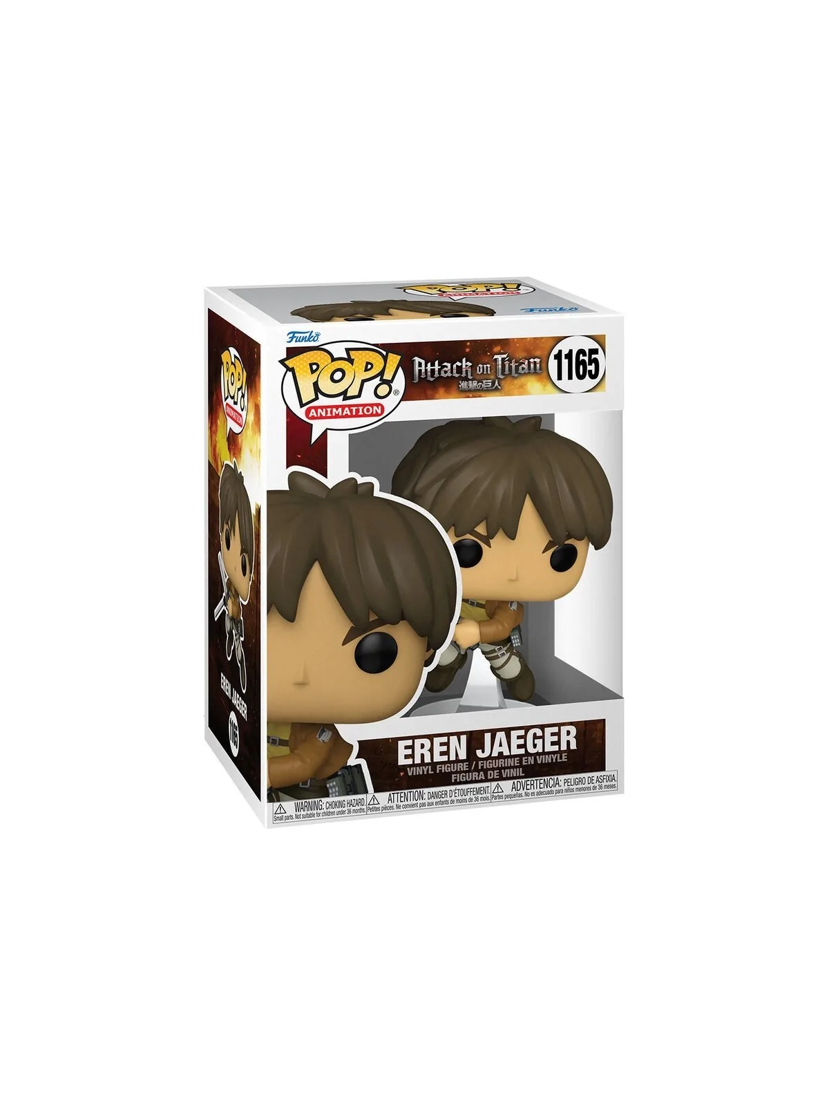 Funko POP! Attack On Titan Eren Jaeger (1165) de Funko en Funko Pop | La Cueva Roja
