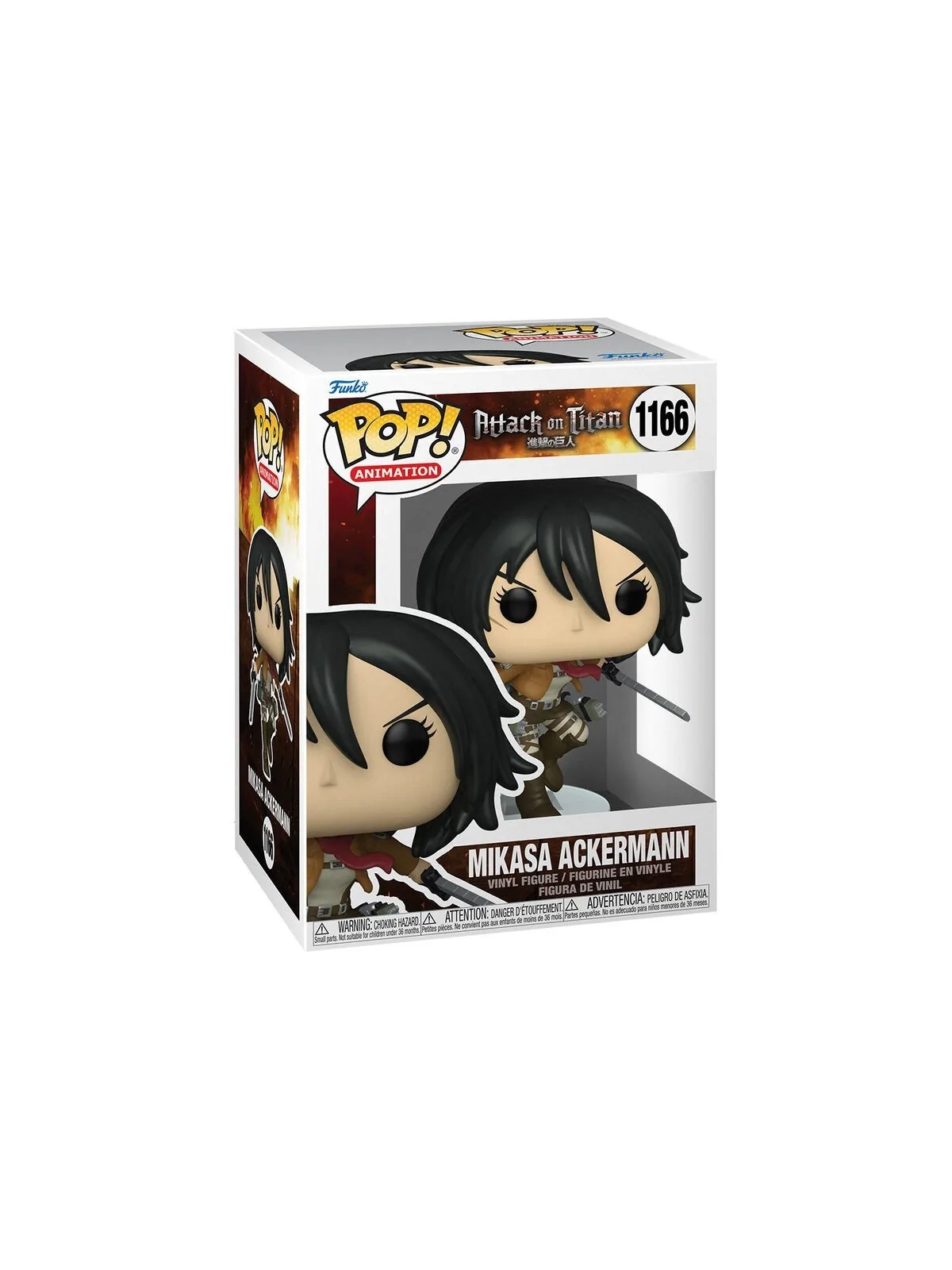 Funko POP! Attack On Titan Mikasa Ackermann (1166) de Funko en Funko Pop | La Cueva Roja