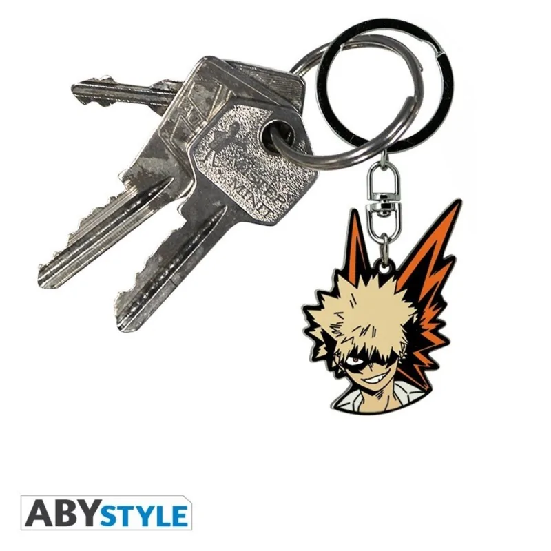 Llavero Metalico My Hero Academia: Bakugo de Abystyle en Colgantes - Llaveros | La Cueva Roja