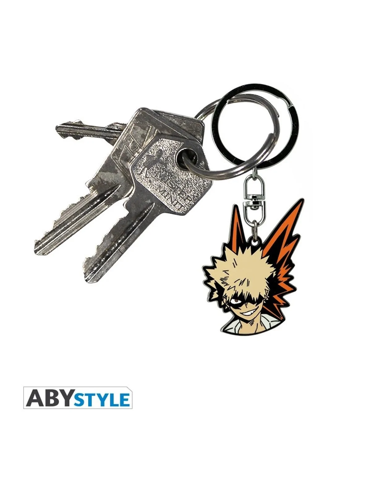 Llavero Metalico My Hero Academia: Bakugo de Abystyle en Colgantes - Llaveros | La Cueva Roja
