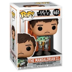 Funko POP! Star Wars Mandalorian Mando Holding Child (461) de Funko en Funko Pop | La Cueva Roja