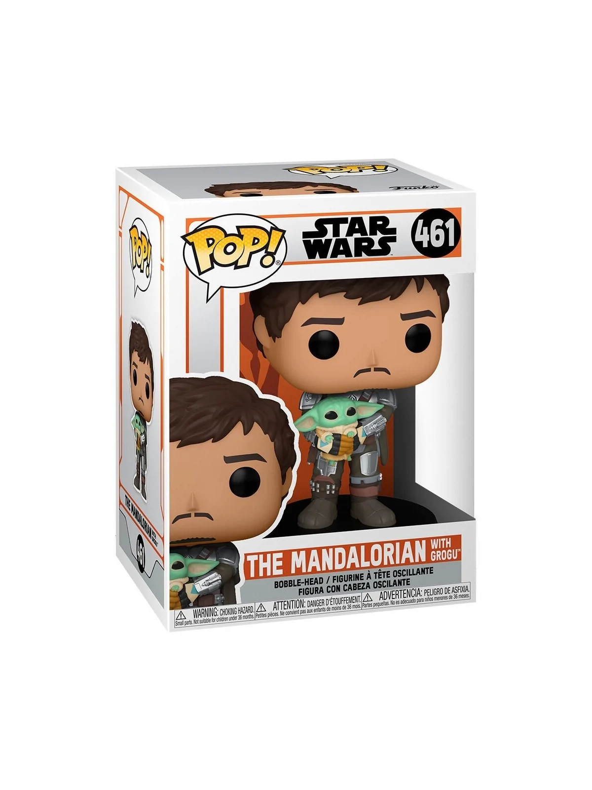 Funko POP! Star Wars Mandalorian Mando Holding Child (461) de Funko en Funko Pop | La Cueva Roja