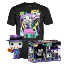 Set Funko POP! & Tee DC Comics Batman The Joker de Funko en Camisetas | La Cueva Roja
