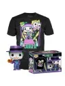 Set Funko POP! & Tee DC Comics Batman The Joker de Funko en Camisetas | La Cueva Roja