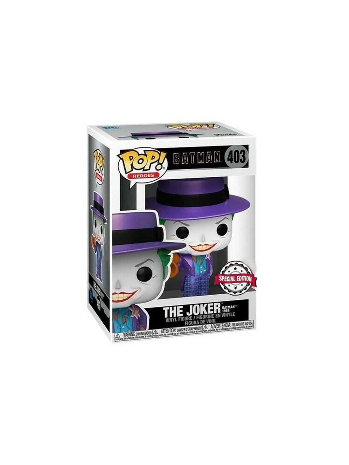 Set Funko POP! & Tee DC Comics Batman The Joker de Funko en Camisetas | La Cueva Roja
