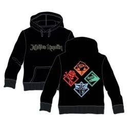Sudadera Capucha Tecnicas Jujutsu Kaisen Adulto de Crunchyroll en Ropa | La Cueva Roja