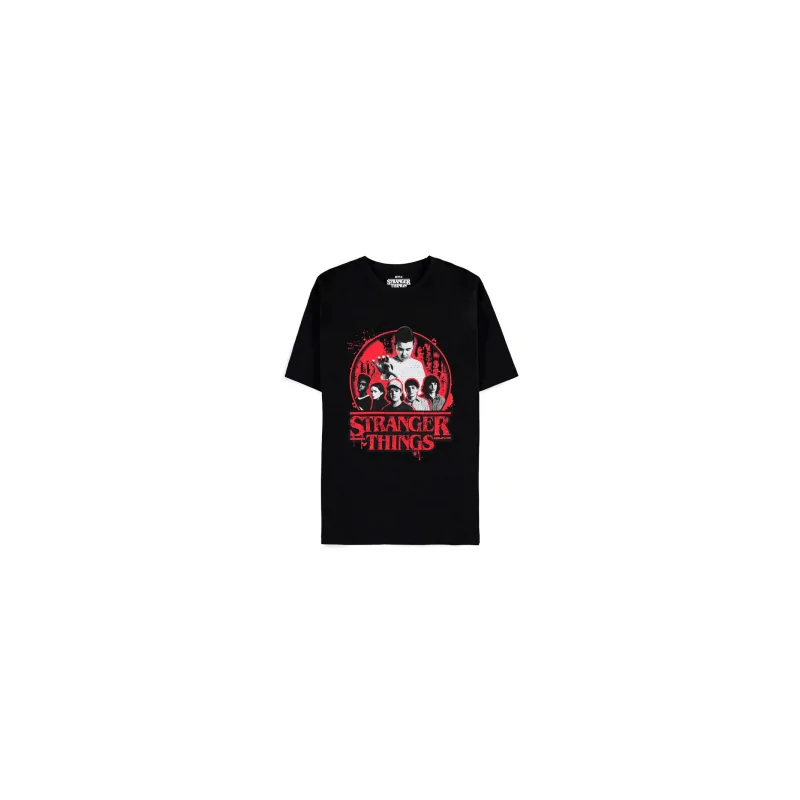 Camiseta Group Stranger Things de Difuzed en Ropa | La Cueva Roja