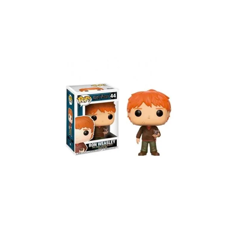 Funko POP! Harry Potter: Ron Weasley With Scabbers (44) de Funko en Funko Pop | La Cueva Roja