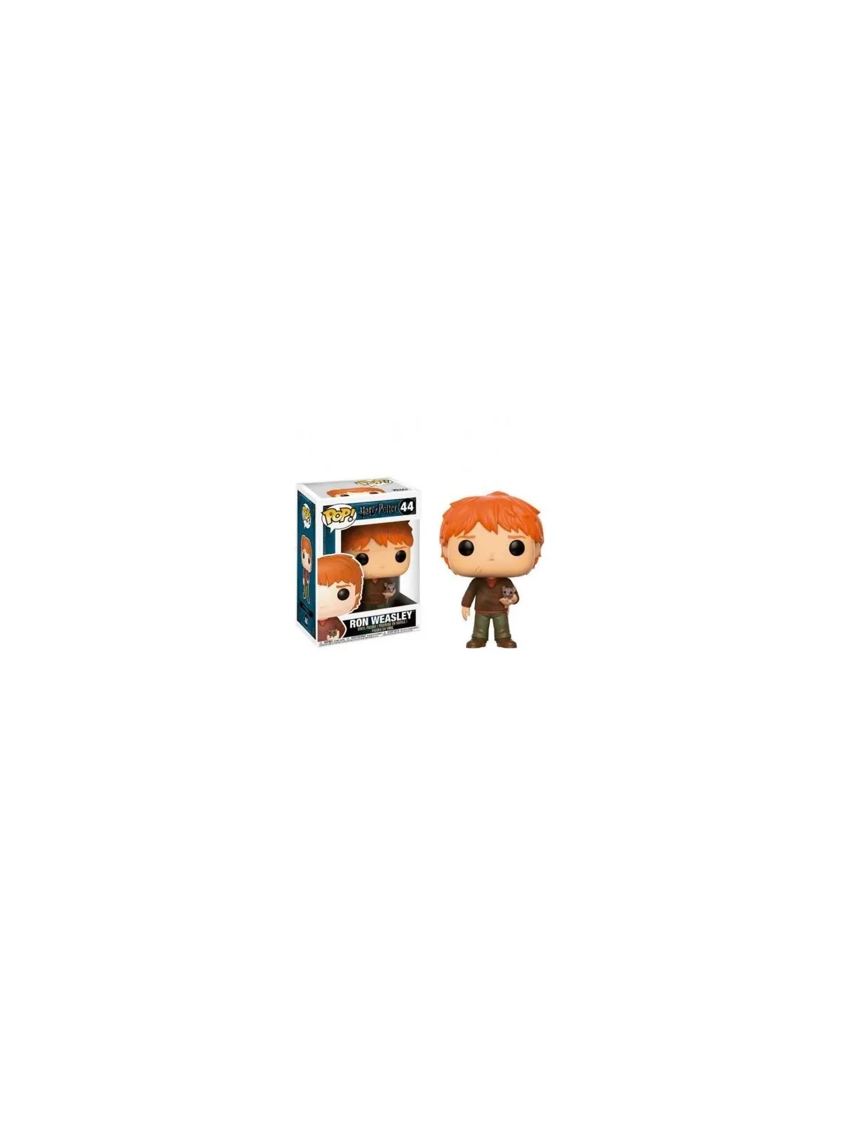 Funko POP! Harry Potter: Ron Weasley With Scabbers (44) de Funko en Funko Pop | La Cueva Roja