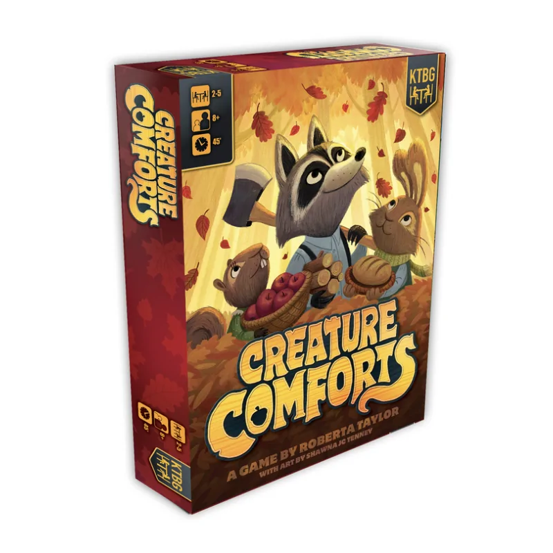 Creature Comforts (Edición KS) de Gen X Games en Juegos de Tablero | La Cueva Roja