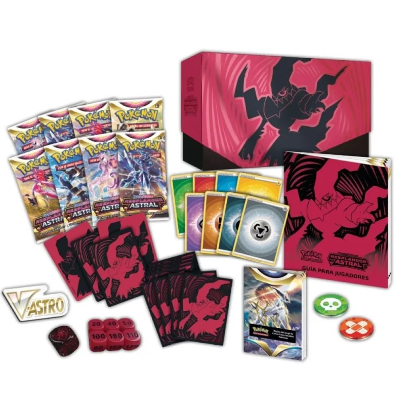 Estuche Entrenador Elite Resplandor Astral Espada y Escudo Pokemon de  en Juegos de Cartas | La Cueva Roja