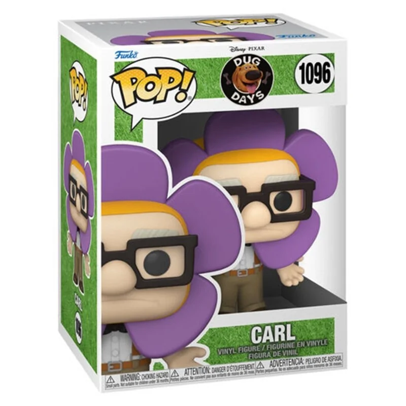 Funko POP! Disney Up Dug Days Carl Flor (1096) de Funko en Funko Pop | La Cueva Roja