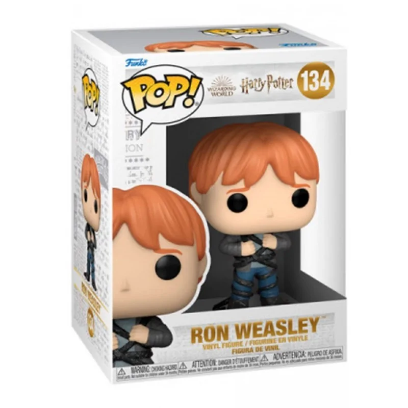 Funko POP! Harry Potter: Ron Weasley Trampa Planta Piedra Filosofal (134) de Funko en Funko Pop | La Cueva Roja