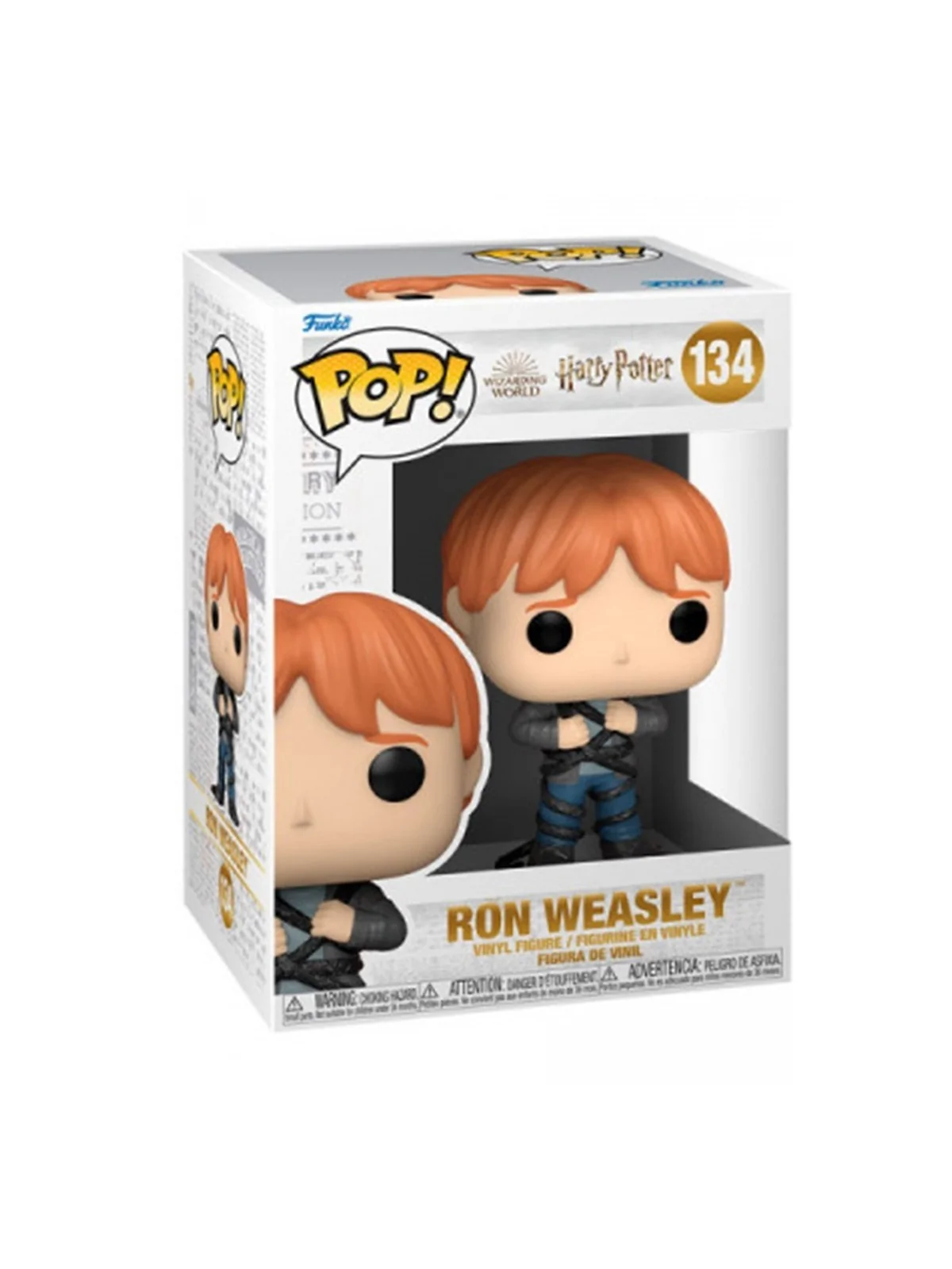Funko POP! Harry Potter: Ron Weasley Trampa Planta Piedra Filosofal (134) de Funko en Funko Pop | La Cueva Roja