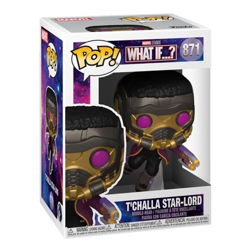 Funko POP! Marvel What If Tchalla: Star Lord (871) de Funko en Funko Pop | La Cueva Roja
